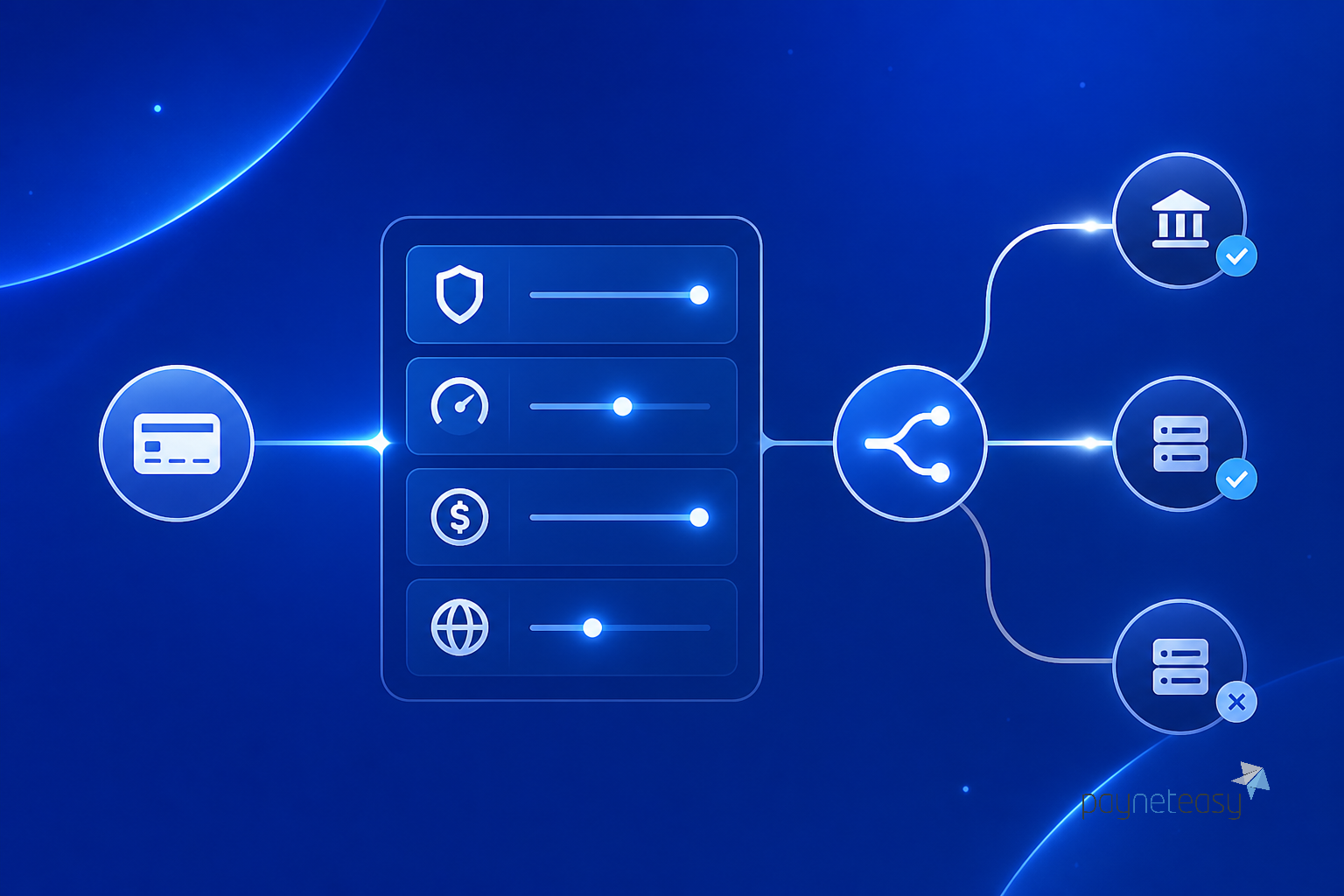 Key routing criteria and logic